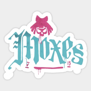 Moxes Sticker